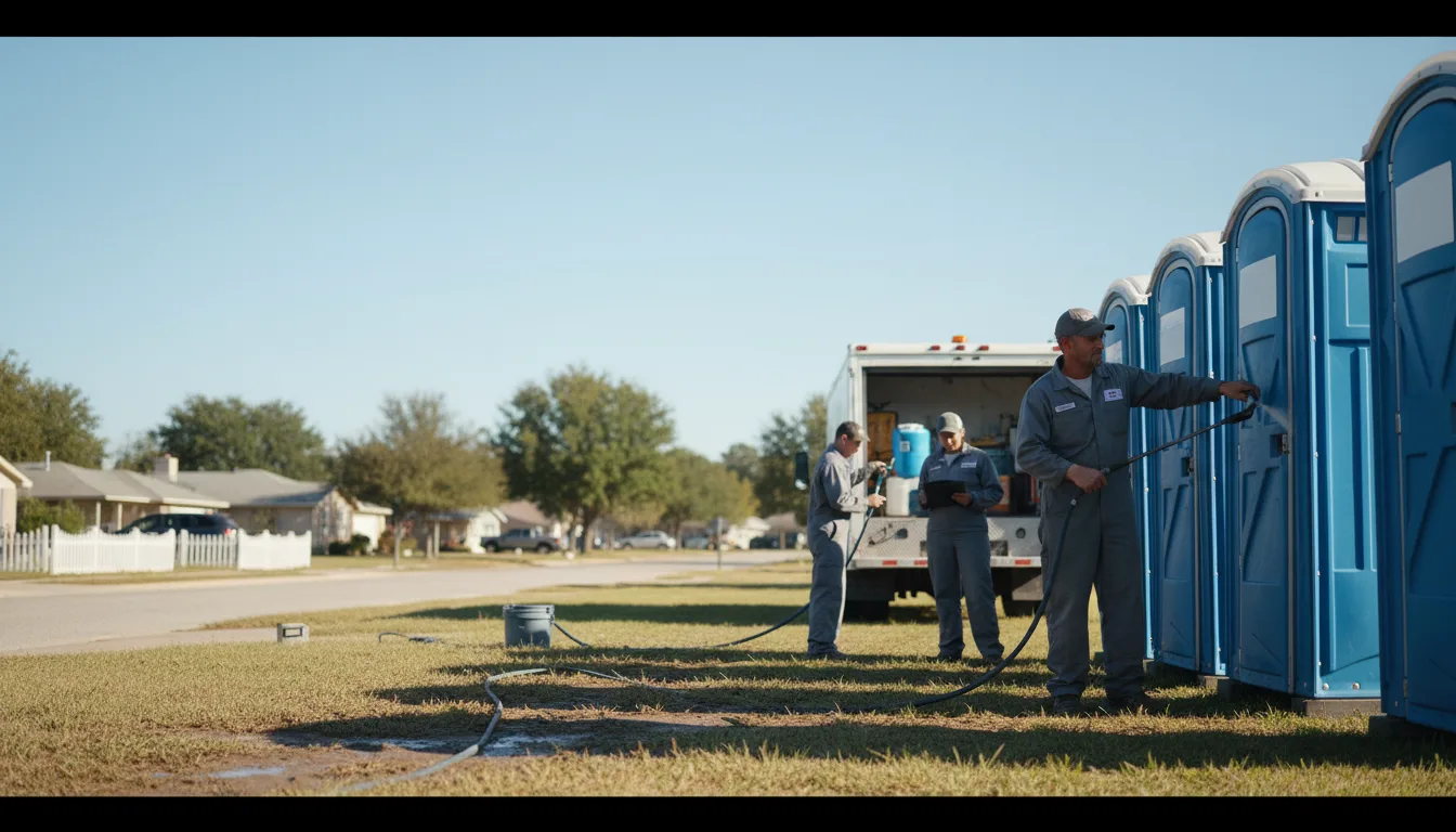 Long-Term Portable Toilet Rental in Mountain Rest, SC near me